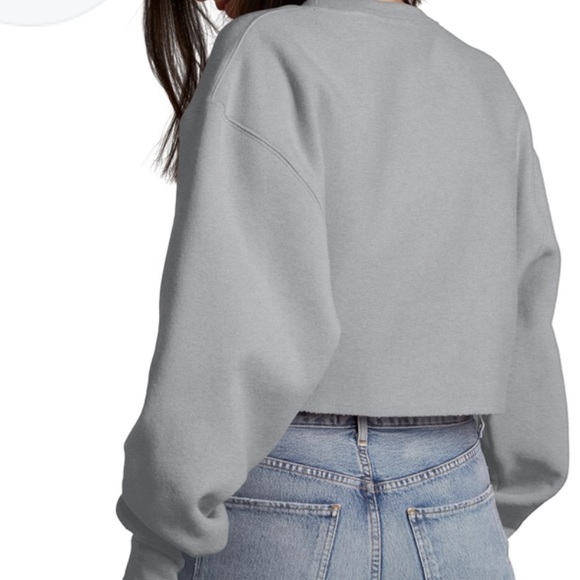 New Champion reverse weave crewneck cropped XL - Picture 8 of 8